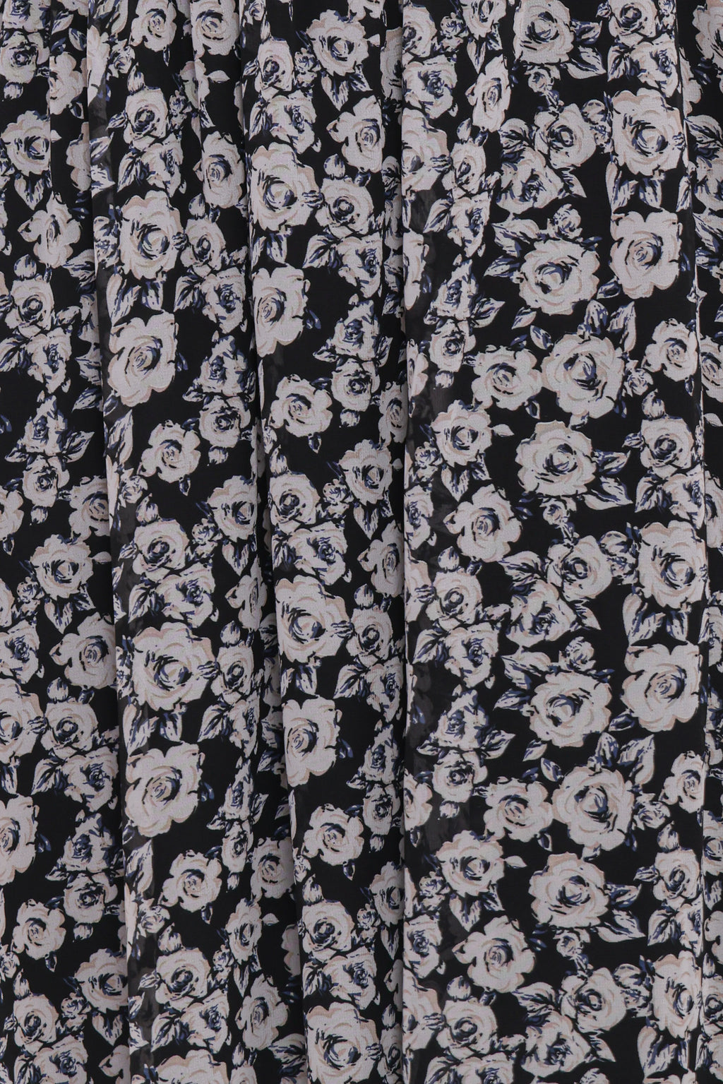 Faith Long Sleeve Maxi Dress - Black Floral