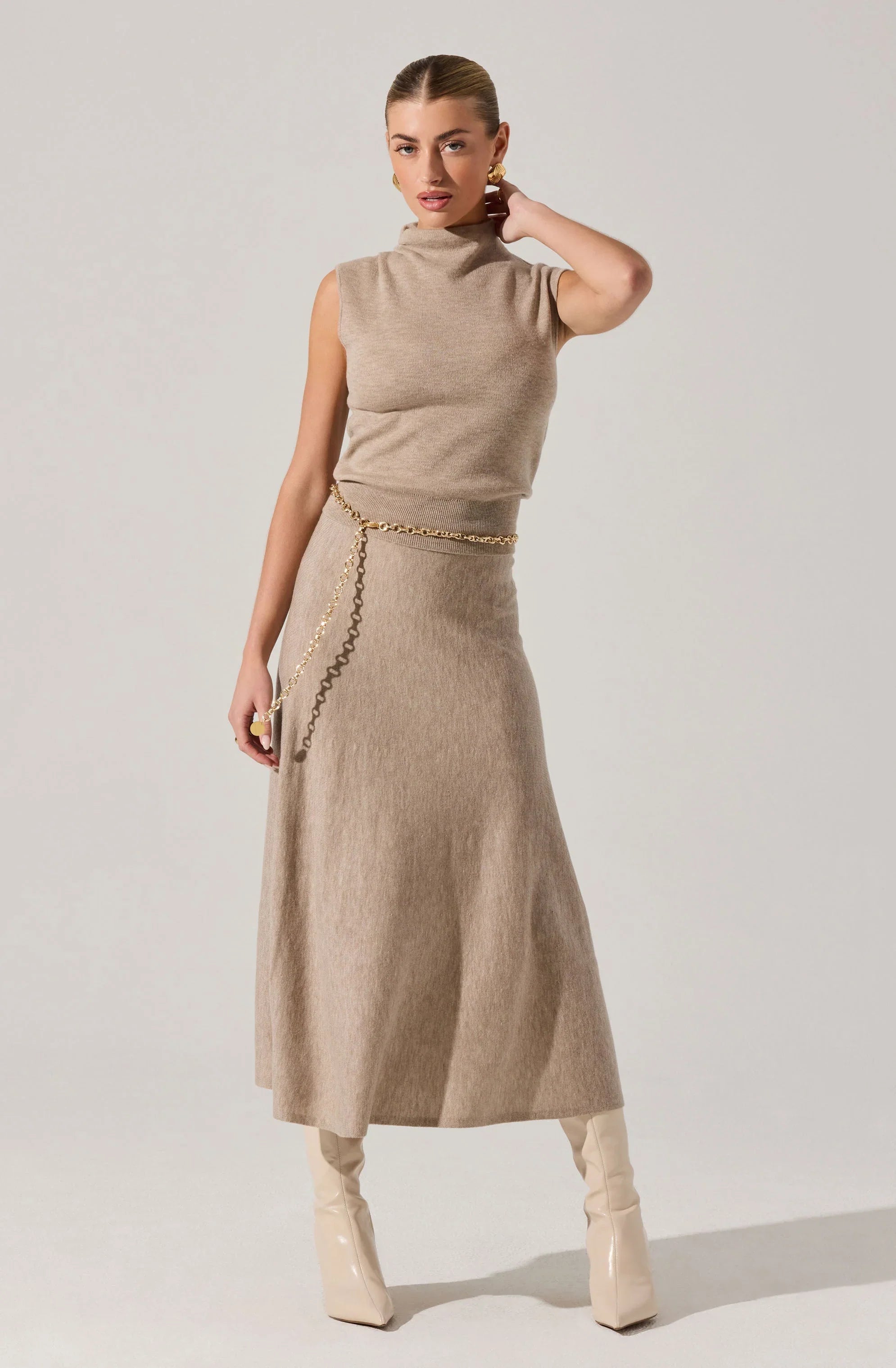 Deora Midi Sweater Skirt