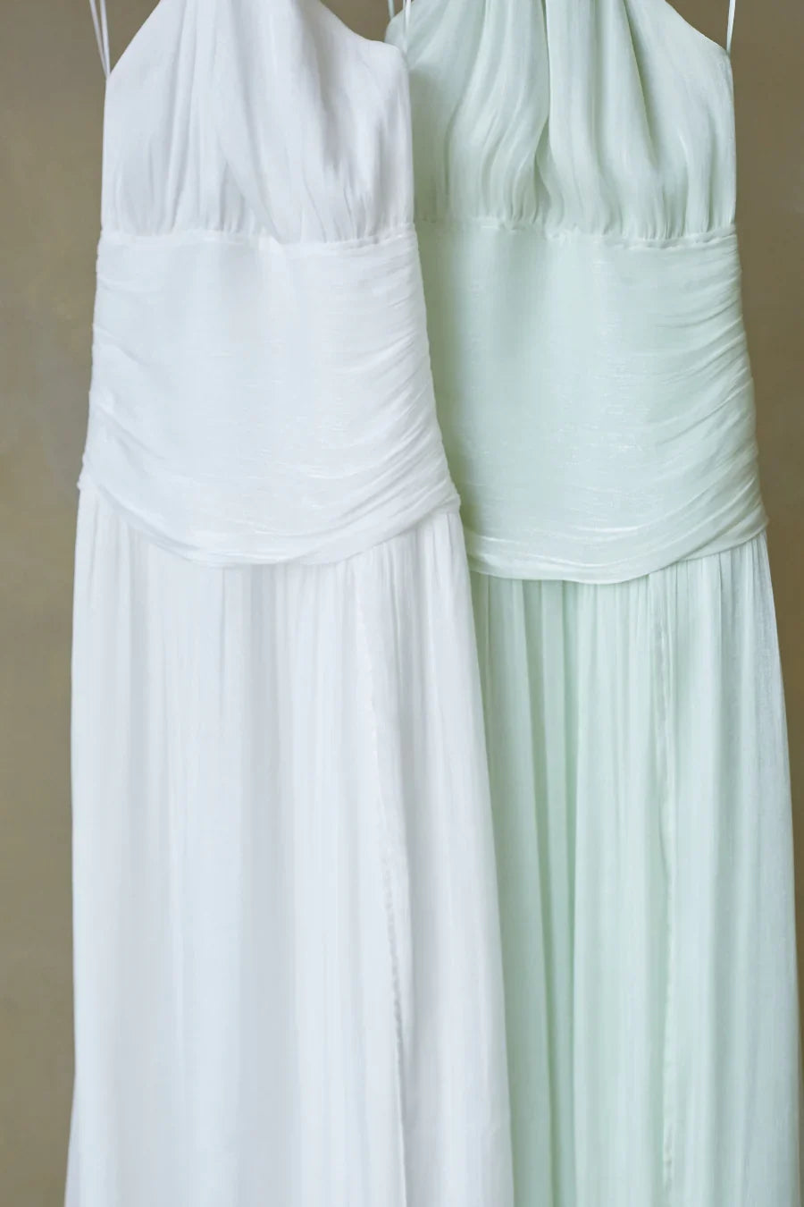 Anastasia Drop Waist Halter Maxi Dress