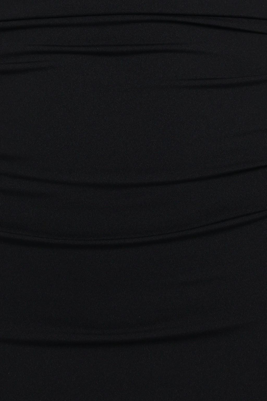 Ondine Off Shoulder Midi Dress - Black
