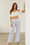 Clover Wide Leg Trouser Pants