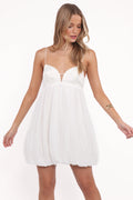 Lorna Mini Dress - Ivory