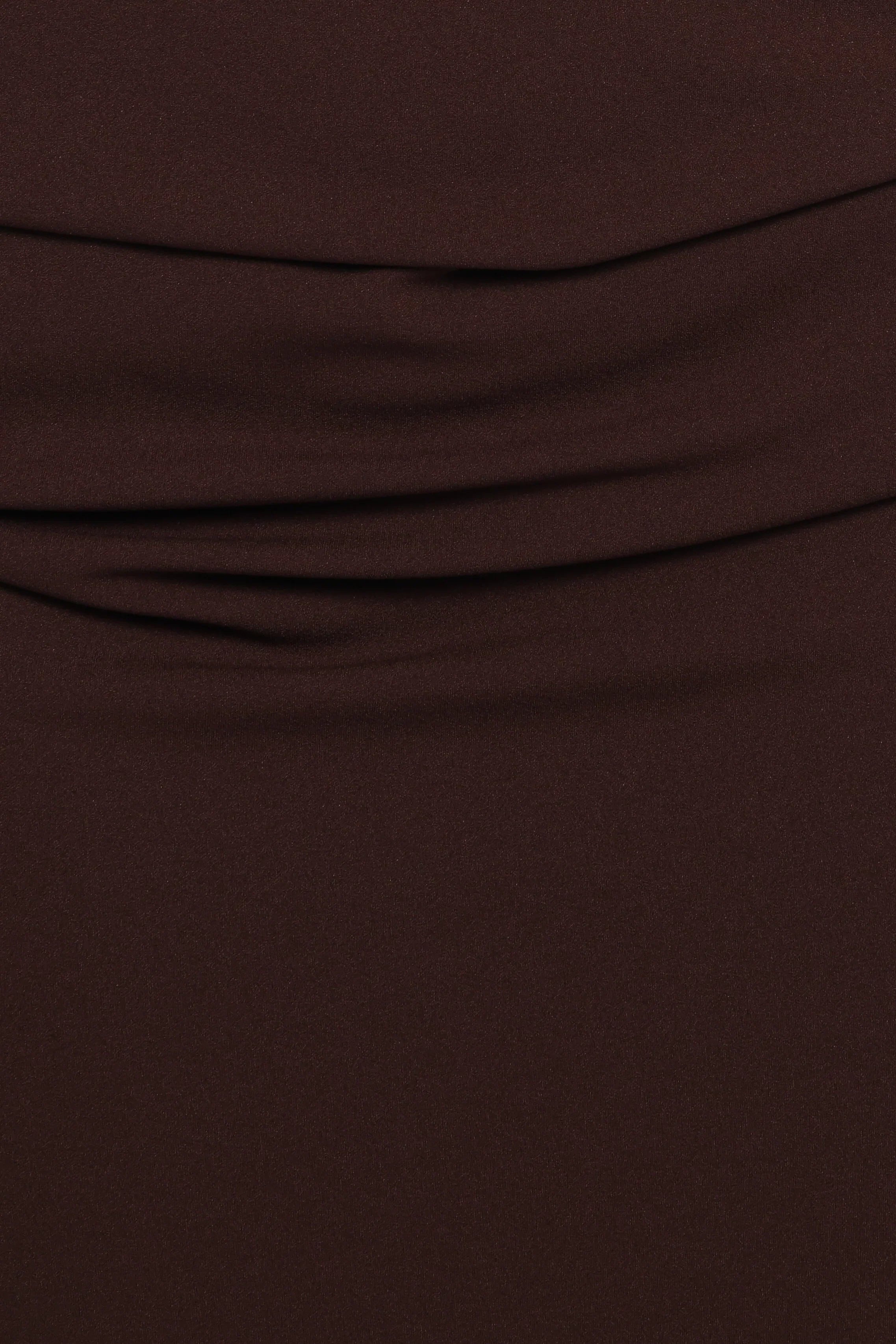 Ongelique Halterneck Maxi Dress - Brown