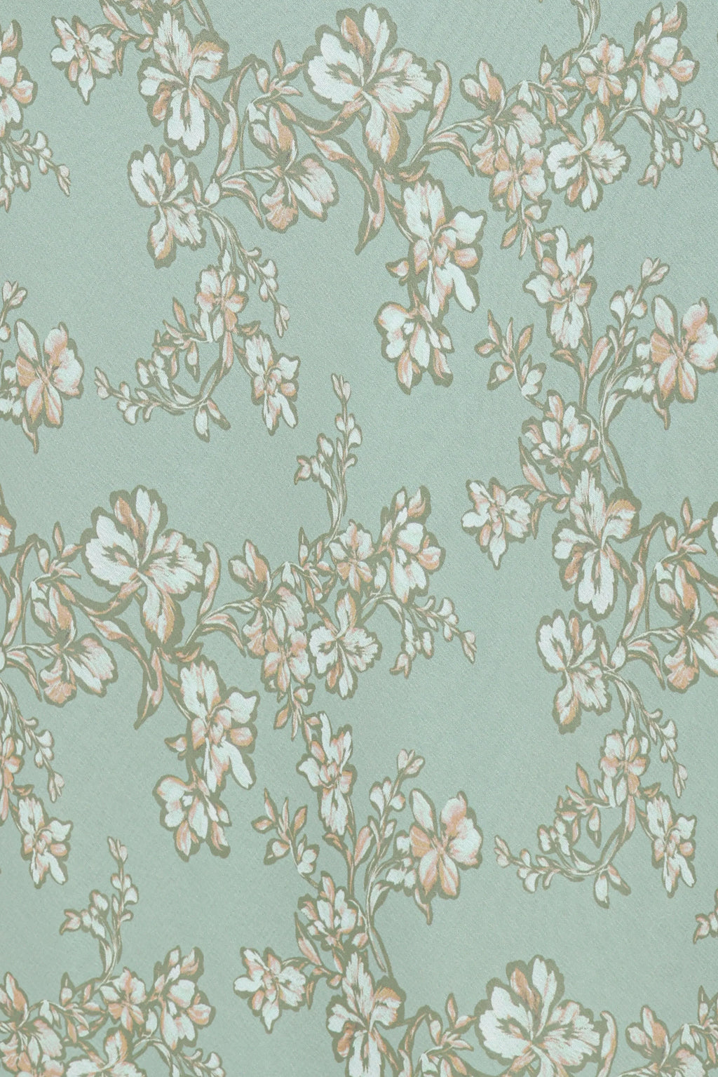 Yolanda Long Sleeve Maxi Dress - Sage Green Floral