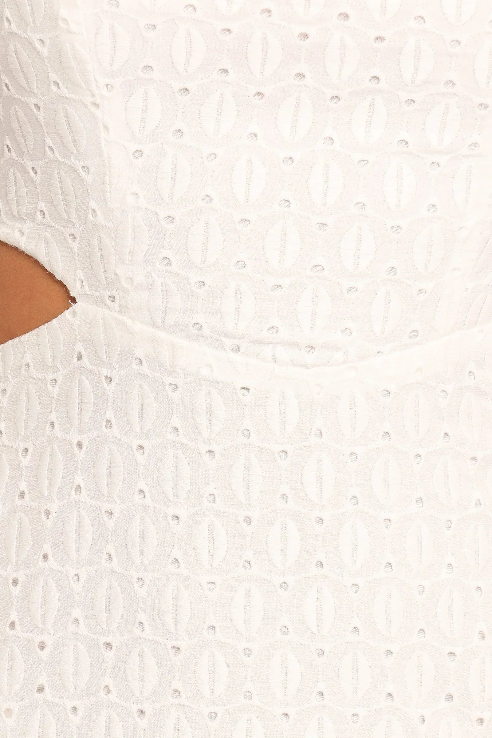 Laura Midi Dress - White
