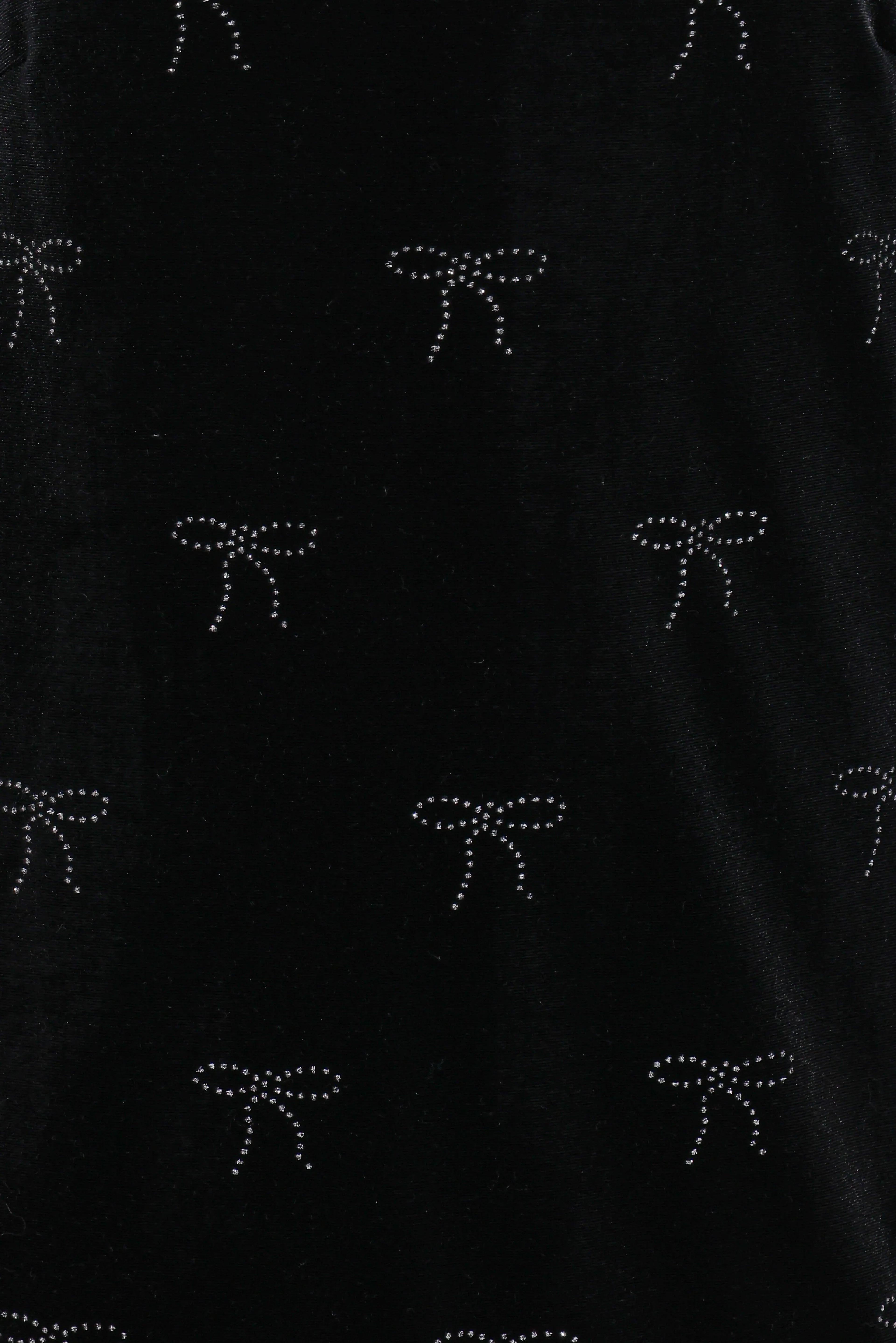 Eileen Mini Dress - Black Velvet