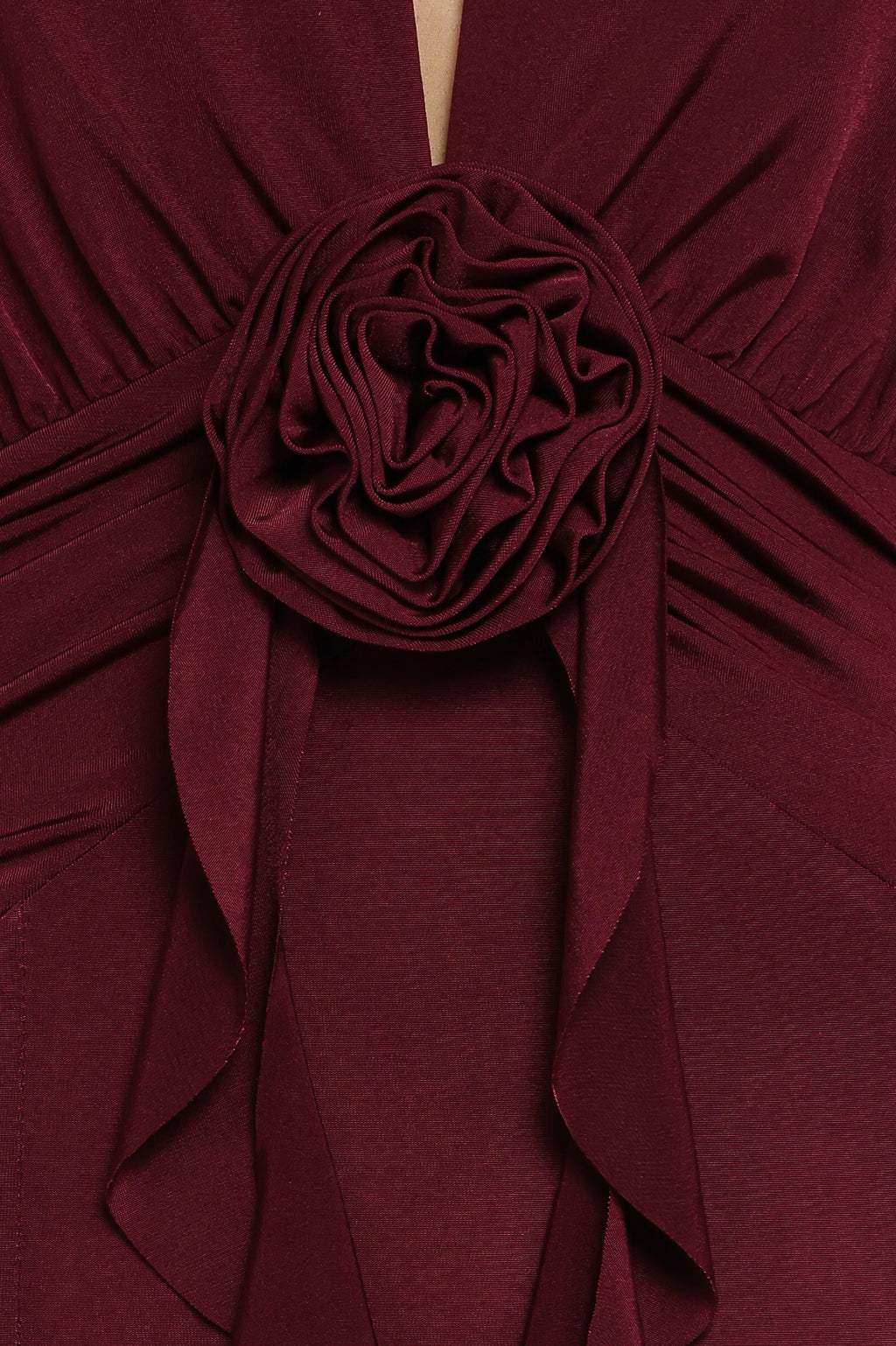 Leowna Halterneck Maxi Dress - Burgundy
