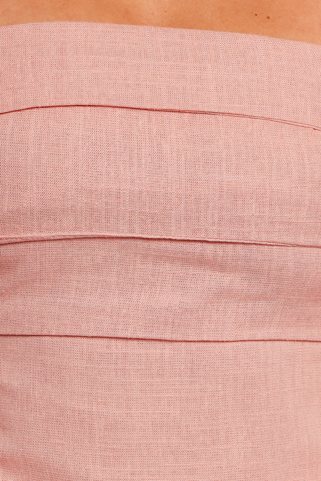 Patterson Tie Shoulder Midi Dress - Blush
