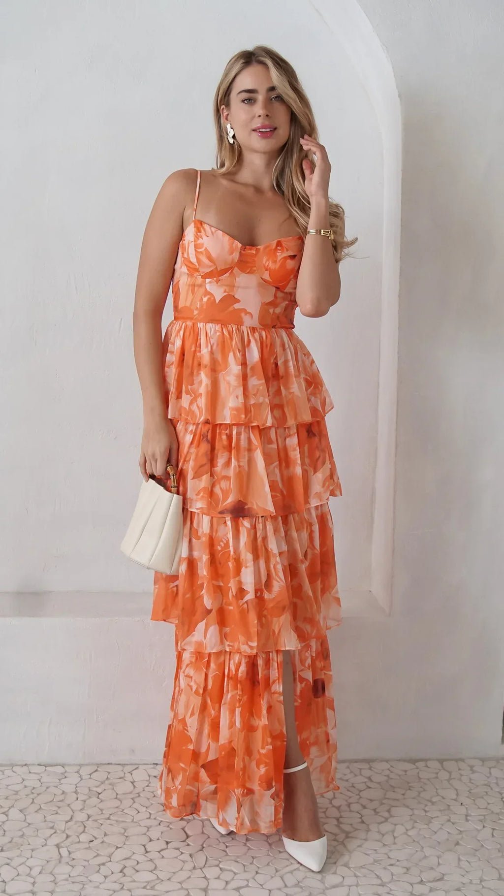 Luz Tiered Maxi Dress