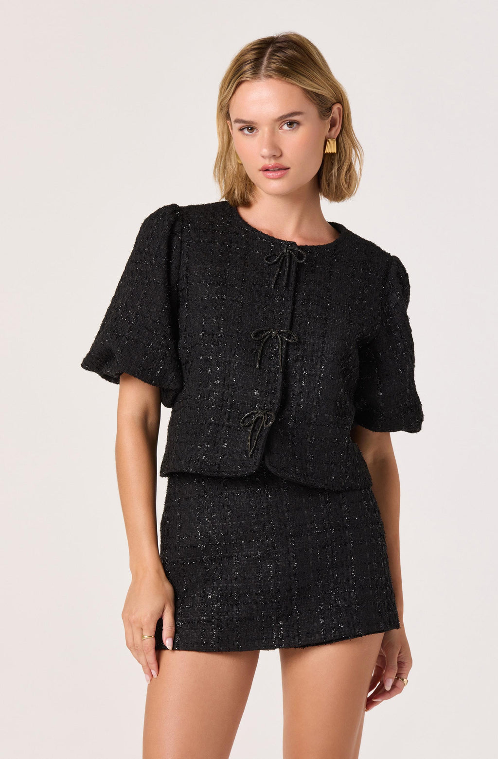 Tweed Mini Skort