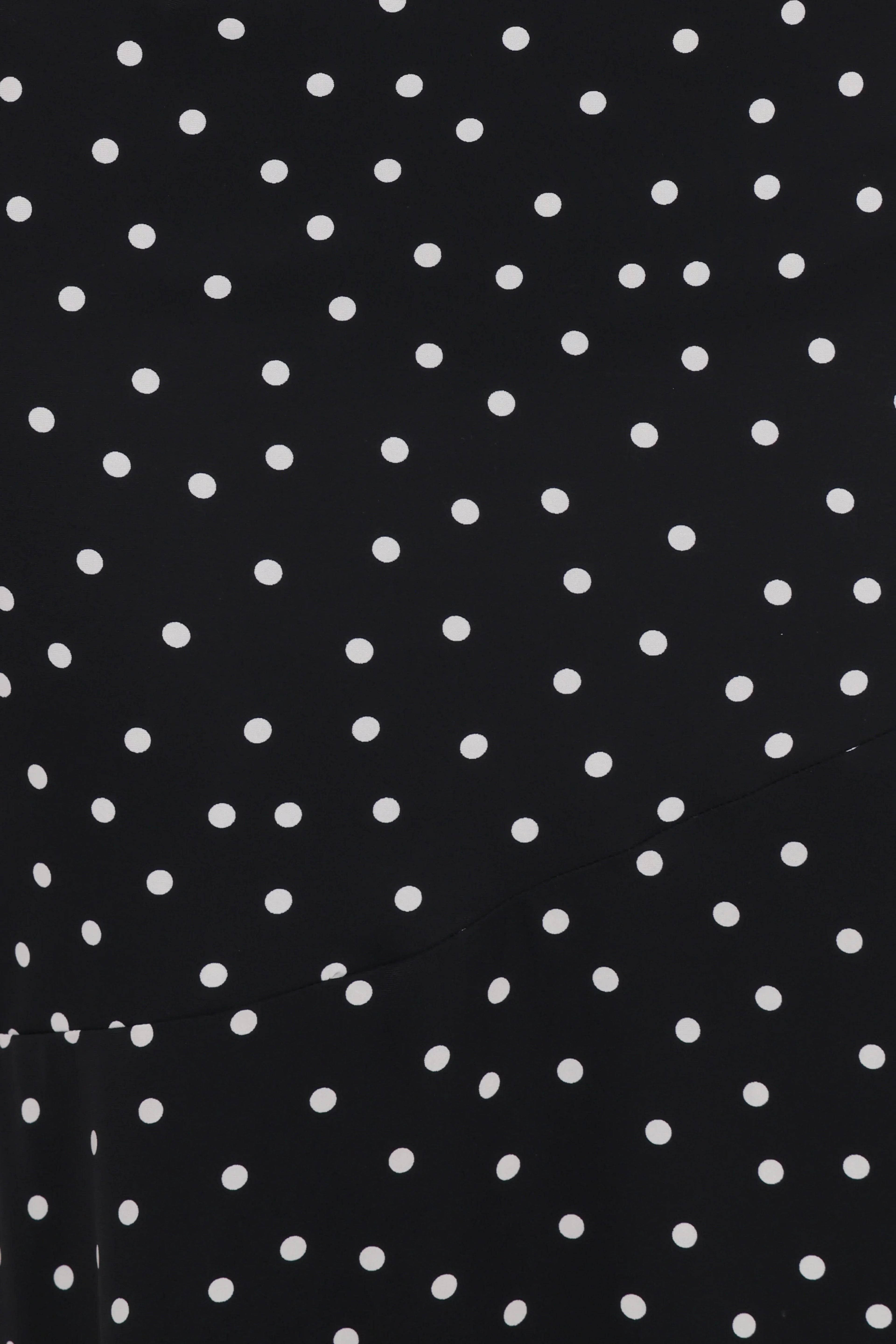 Lexia Midi Dress - Black Polka Dot