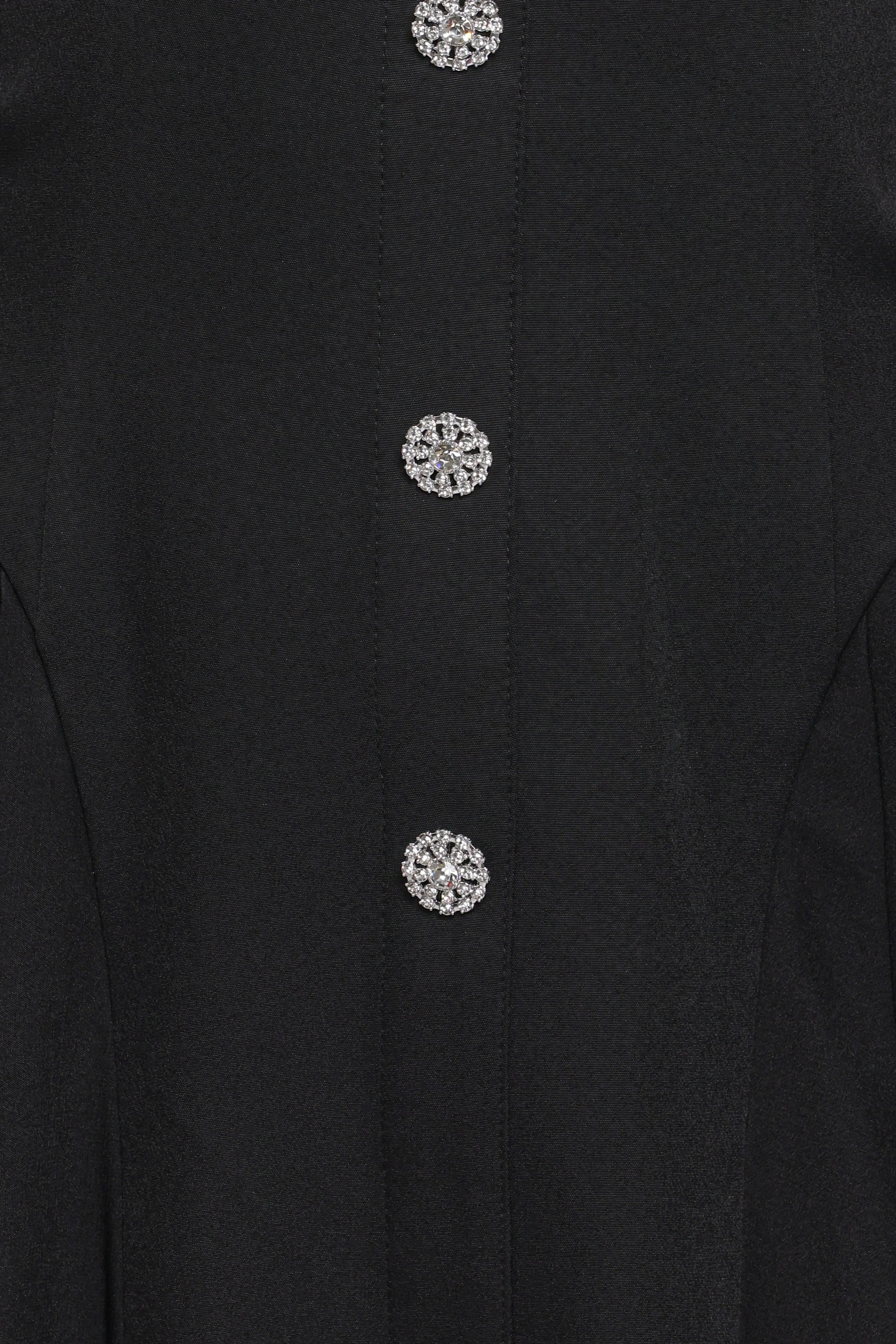 Sonya Long Sleeve Mini Dress - Black
