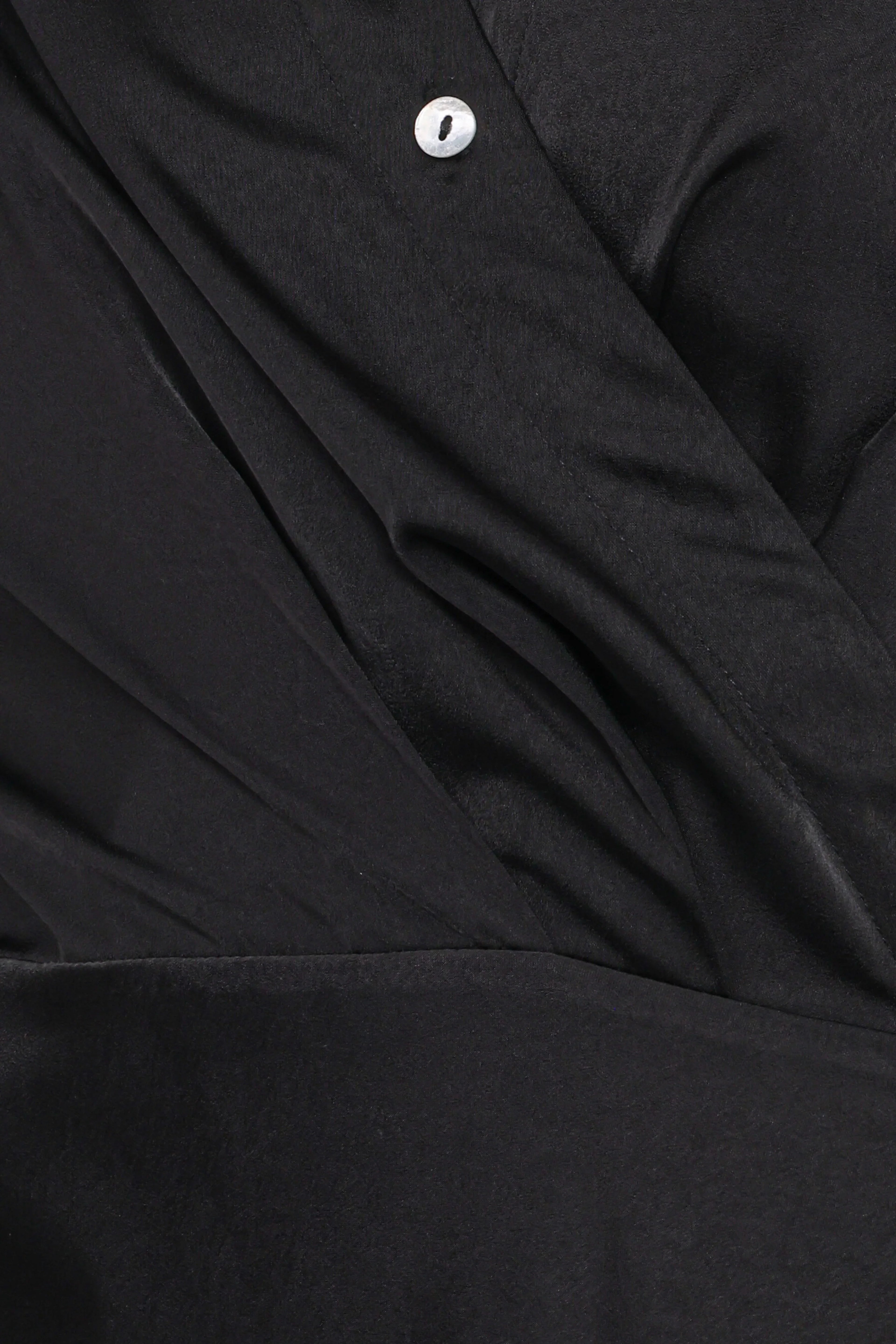 Verna Long Sleeve Maxi Dress - Black