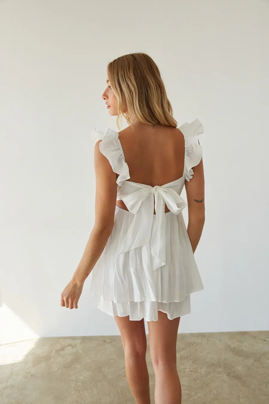 Pepper Babydoll Mini Dress