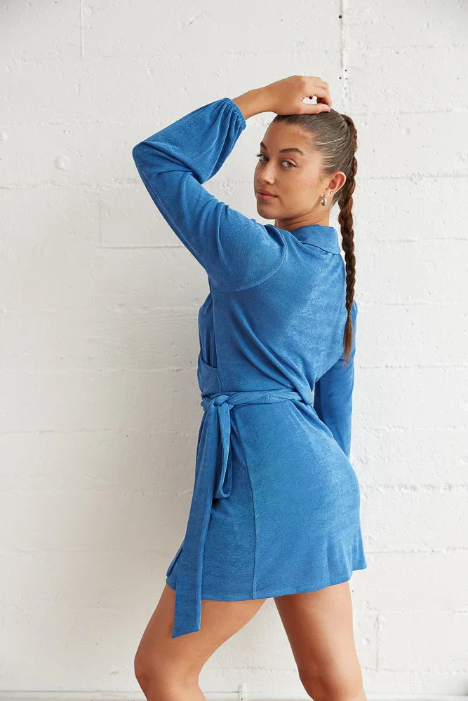 Luna Wrap Mini Dress