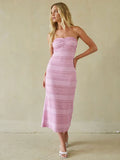 Tayshia Lace Midi Dress