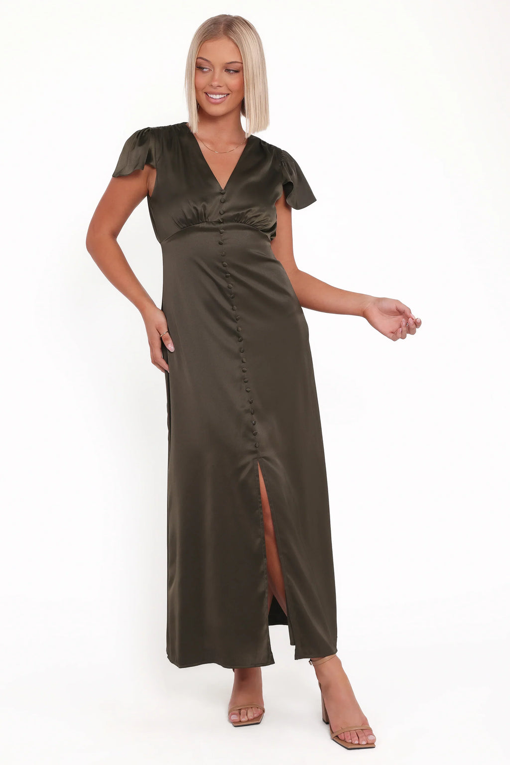 Dean Maxi Dress - Olive