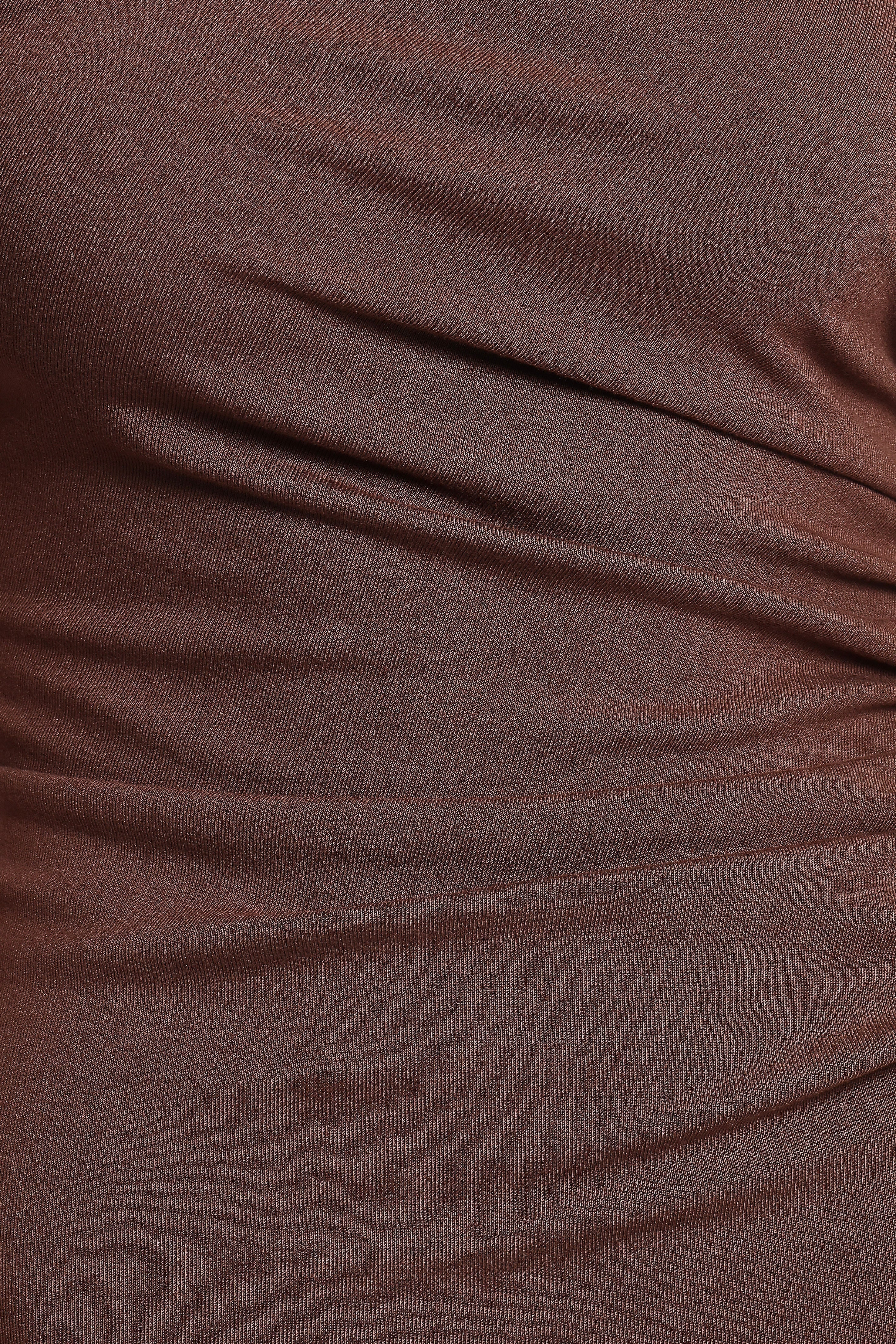 Lioren Midi Dress - Brown