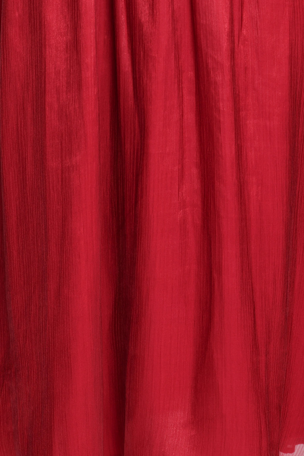 Mila Strapless Midi Dress - Red