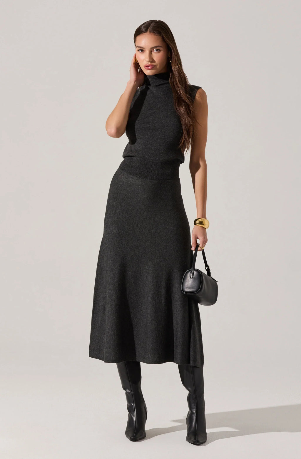 Deora Midi Sweater Skirt