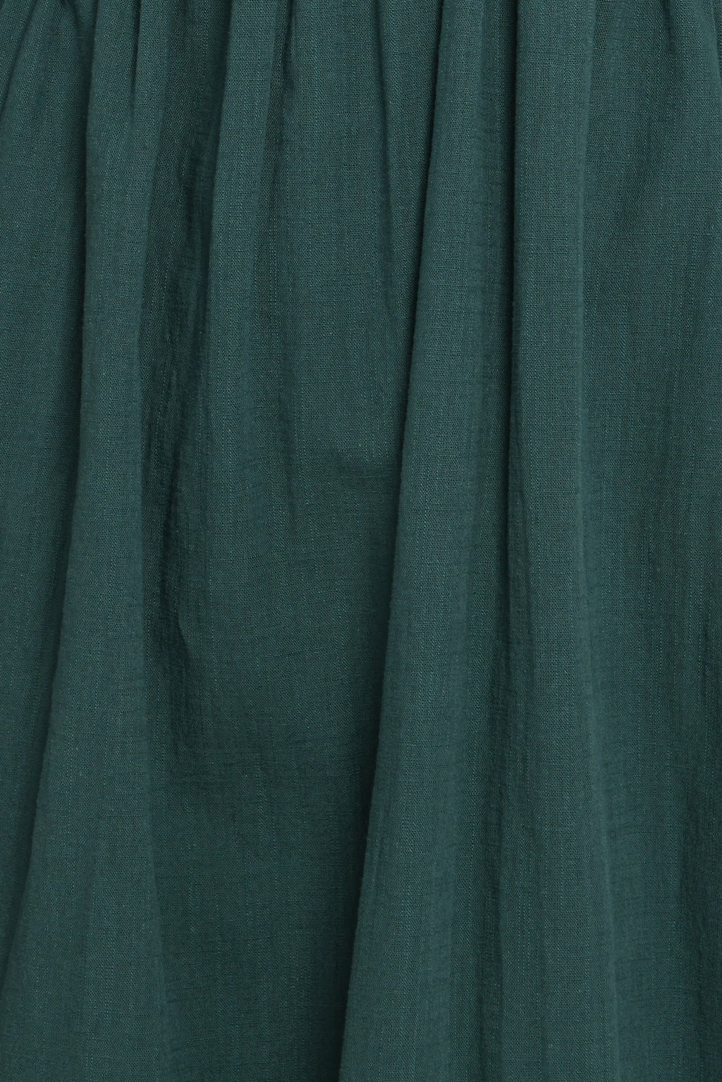 Sullivan Puff Sleeve Maxi Dress - Forest Green