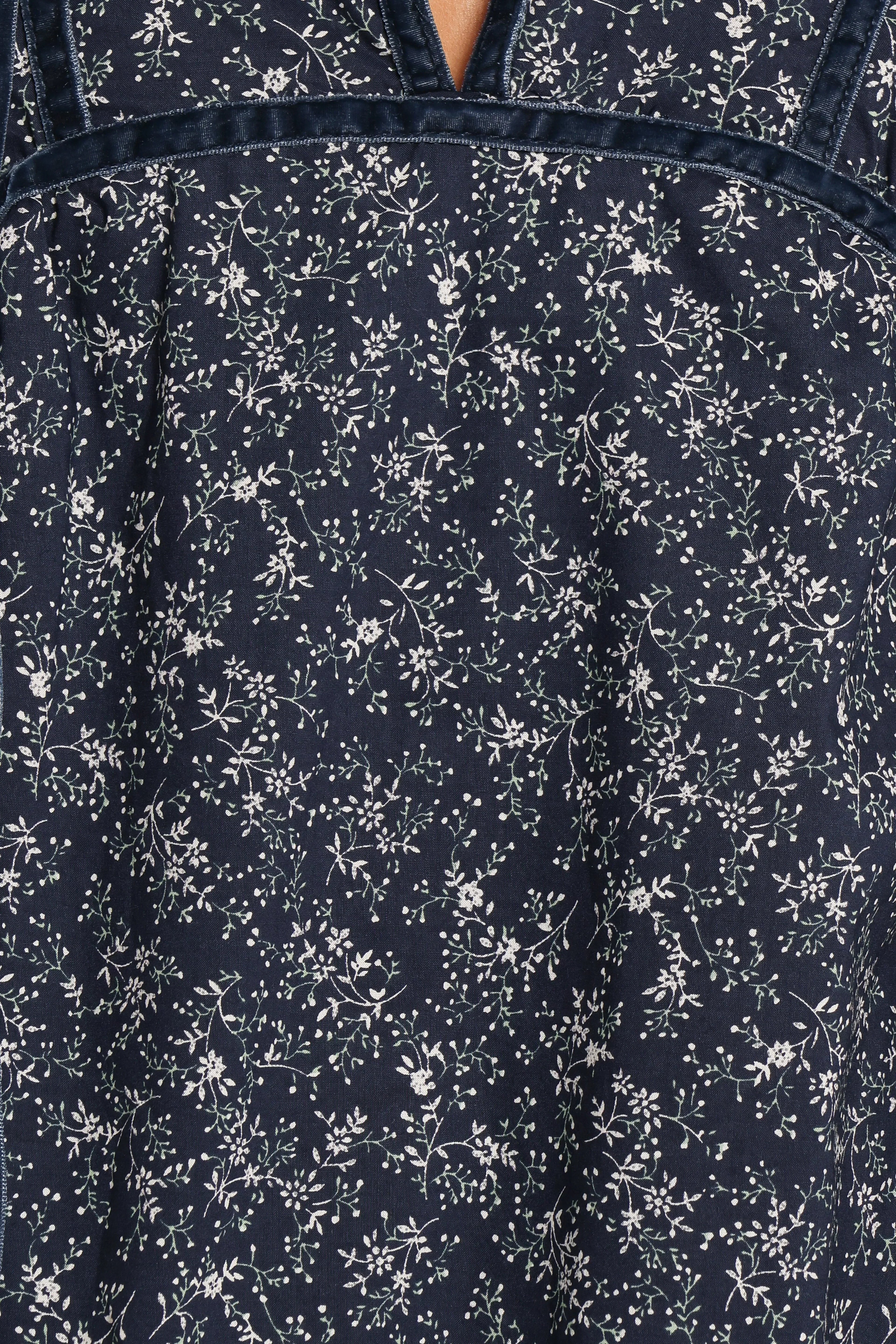 Brooklyn Mini Dress - Blue Floral