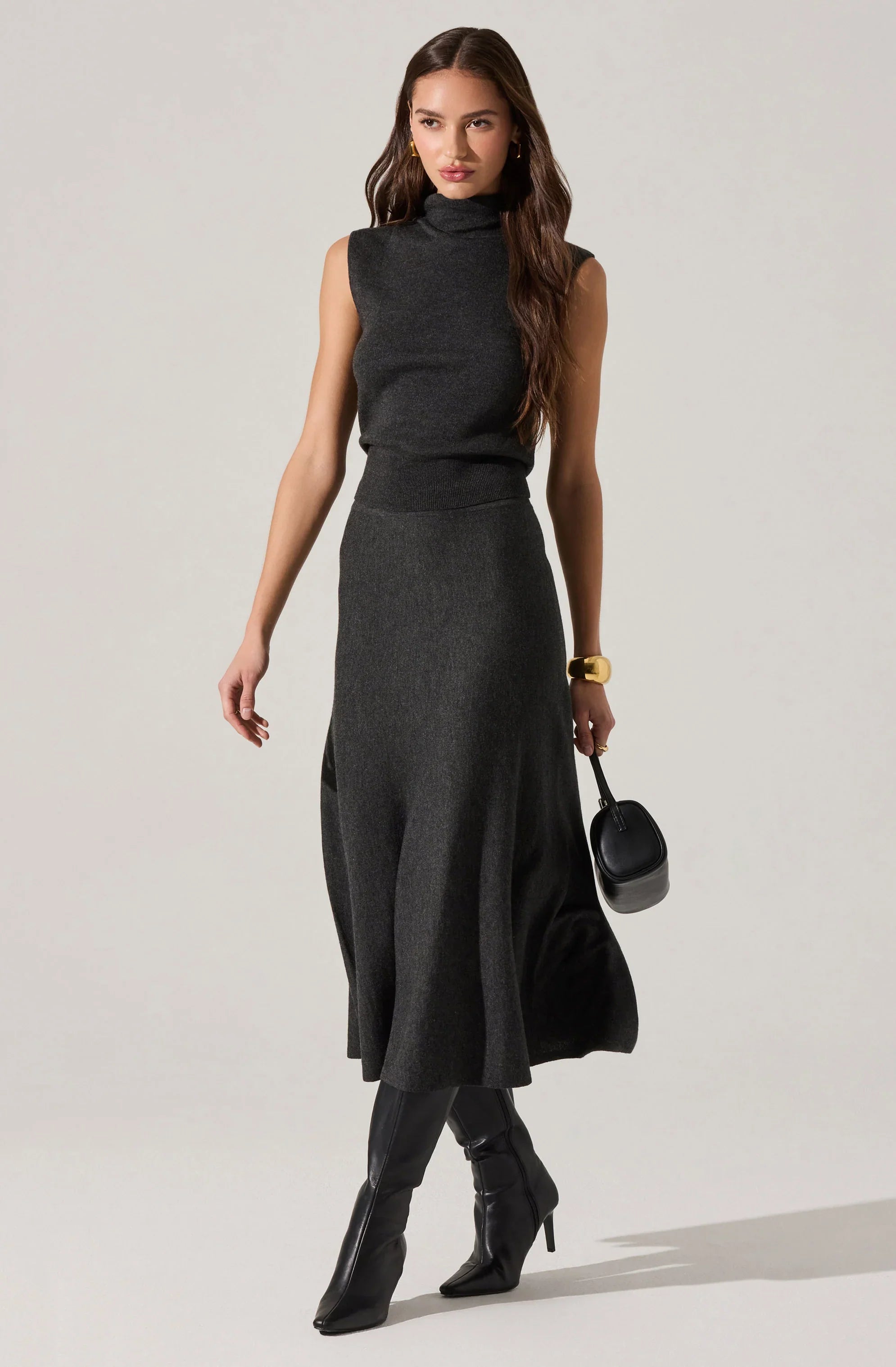Deora Midi Sweater Skirt