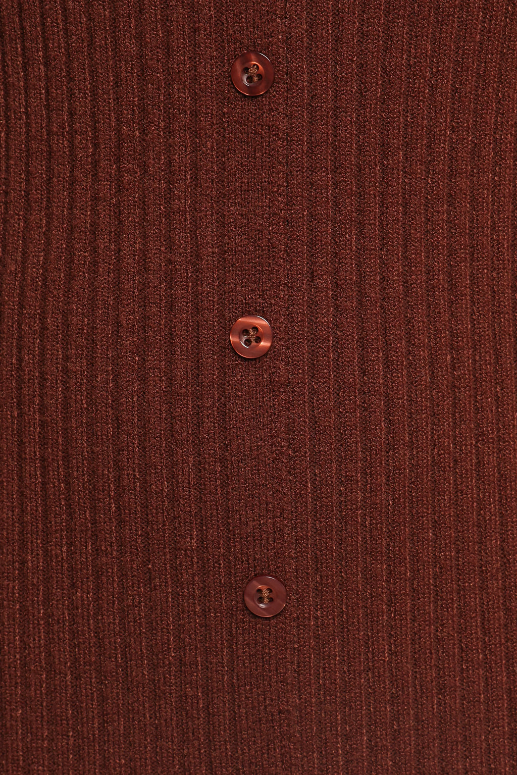 Marshall Button Through Knit Maxi Dress - Chocolate